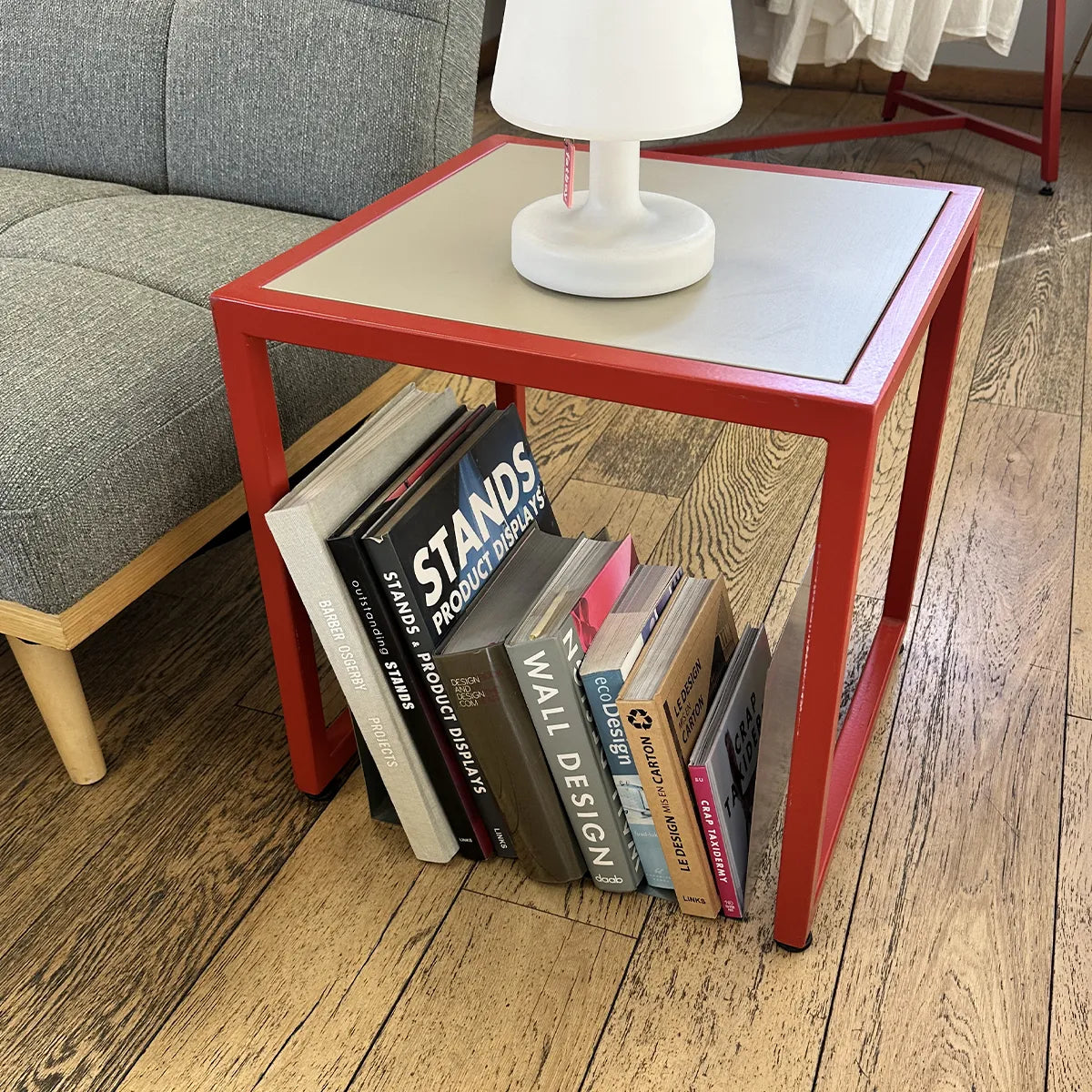 Cadre en acier pour cube, table ou assise