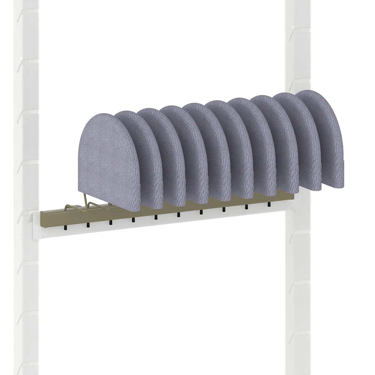Barre porte-bonnets (barre de charge) — coloris kaki