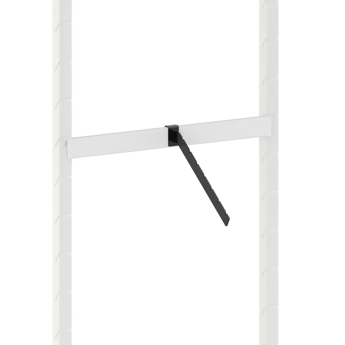 Bras en cascade pour portant (barre de charge) — coloris noir