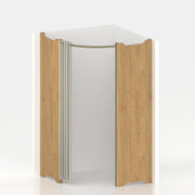 Corner fitting room Ø 120 cm