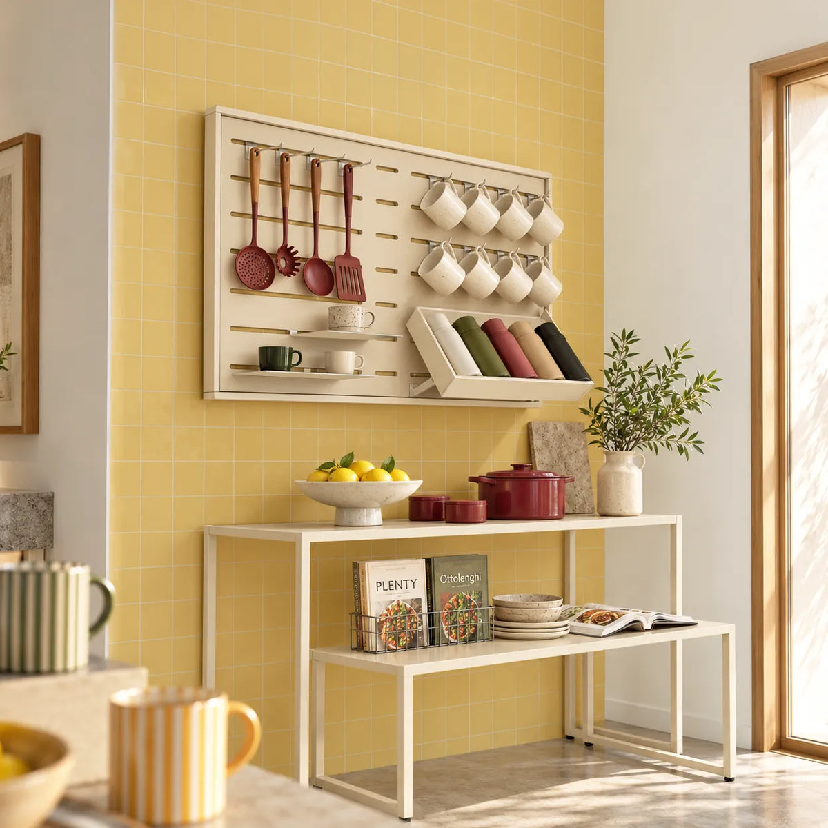 Slatwall wall frame