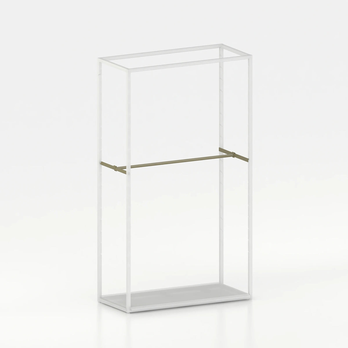 Hanging rail for frame display