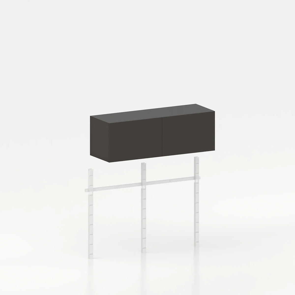 120 cm Wall Cabinet with 2 Doors
