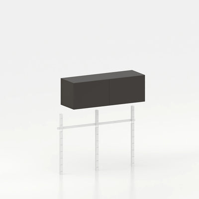 Mueble de pared con 2 armarios 120 cm