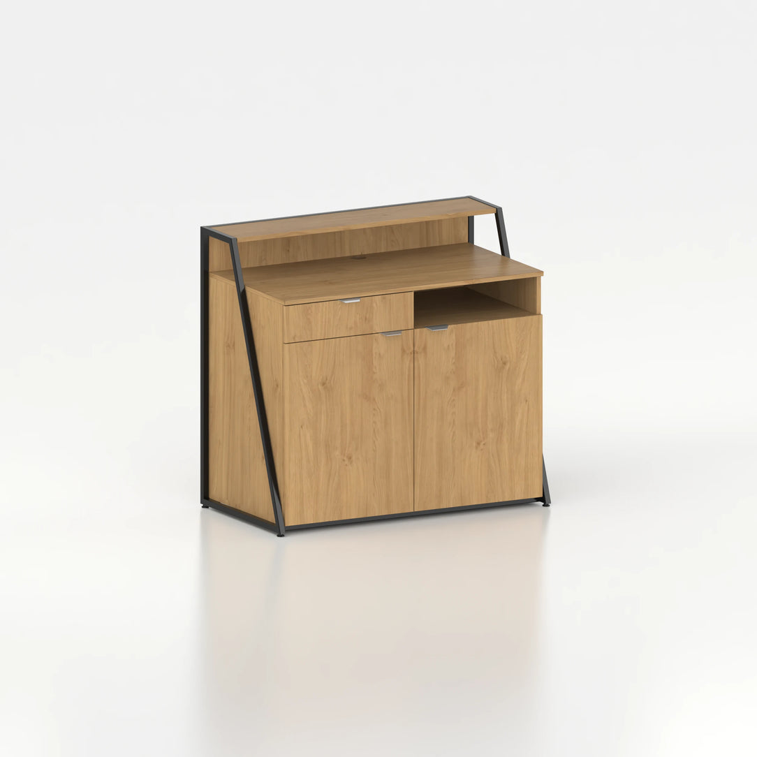 Checkout counter frame