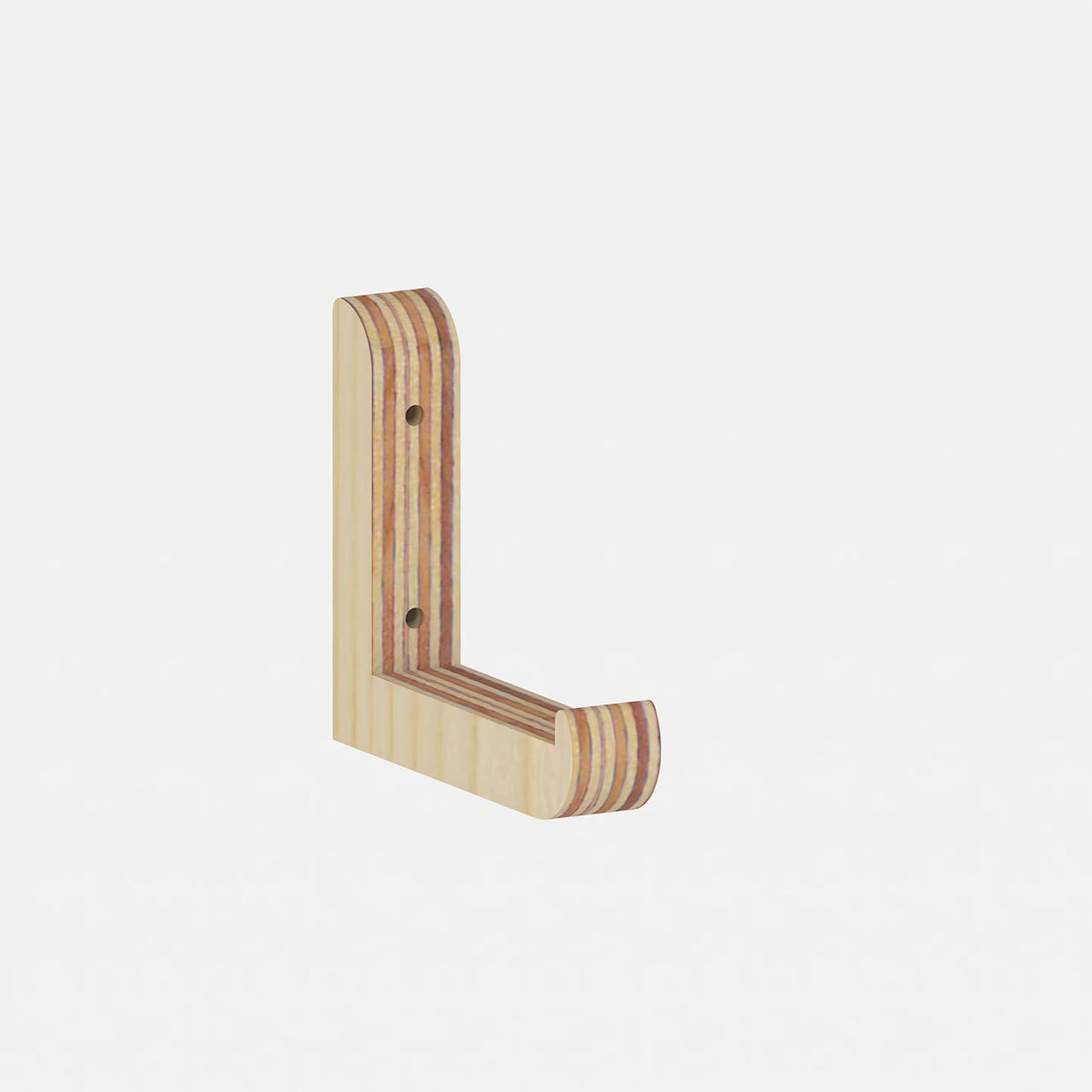 L-shaped wall hook