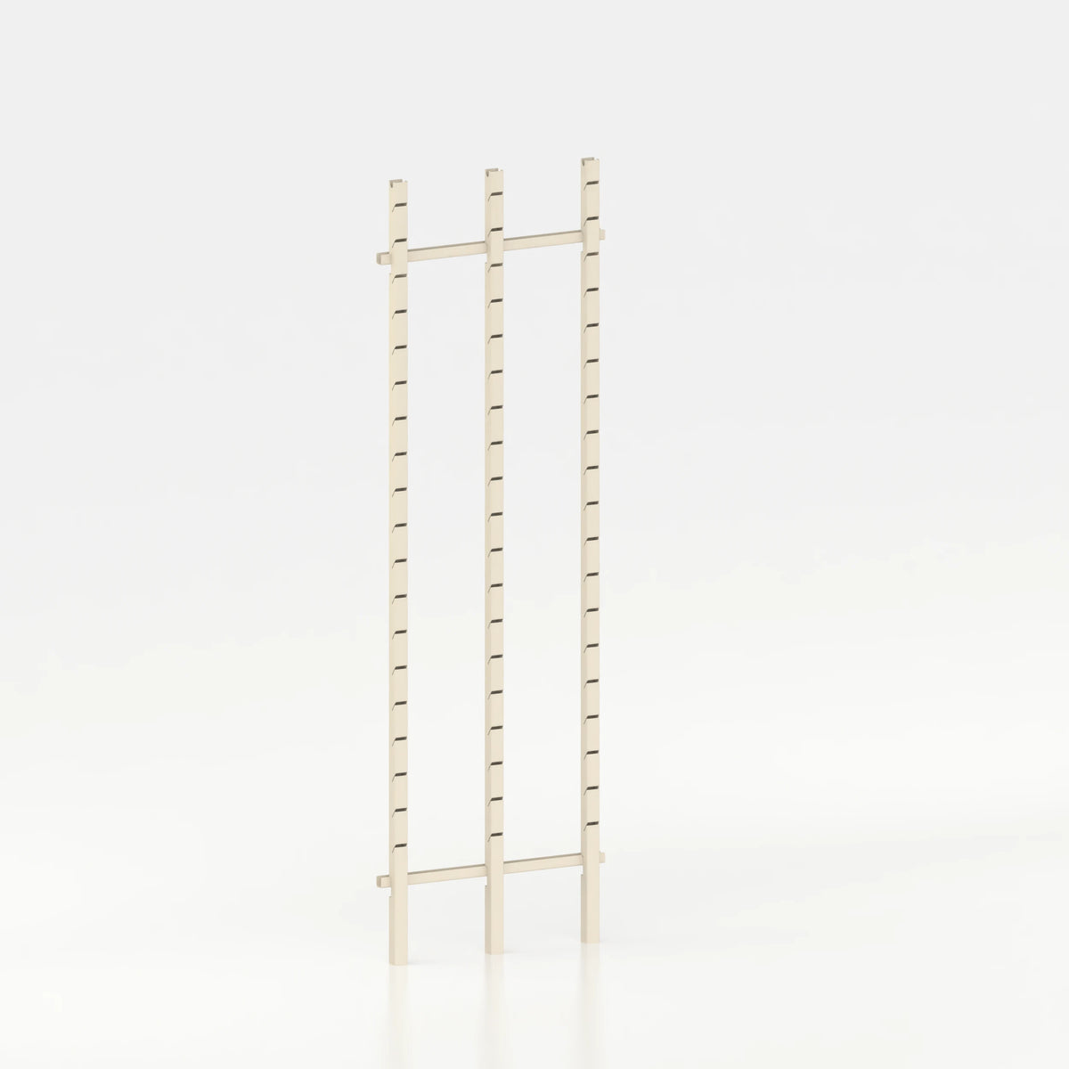 Kit d'agencement 70 cm (2 modules 30 cm) avec 3 montants Poto et jeu de lisses 70 cm — coloris beige