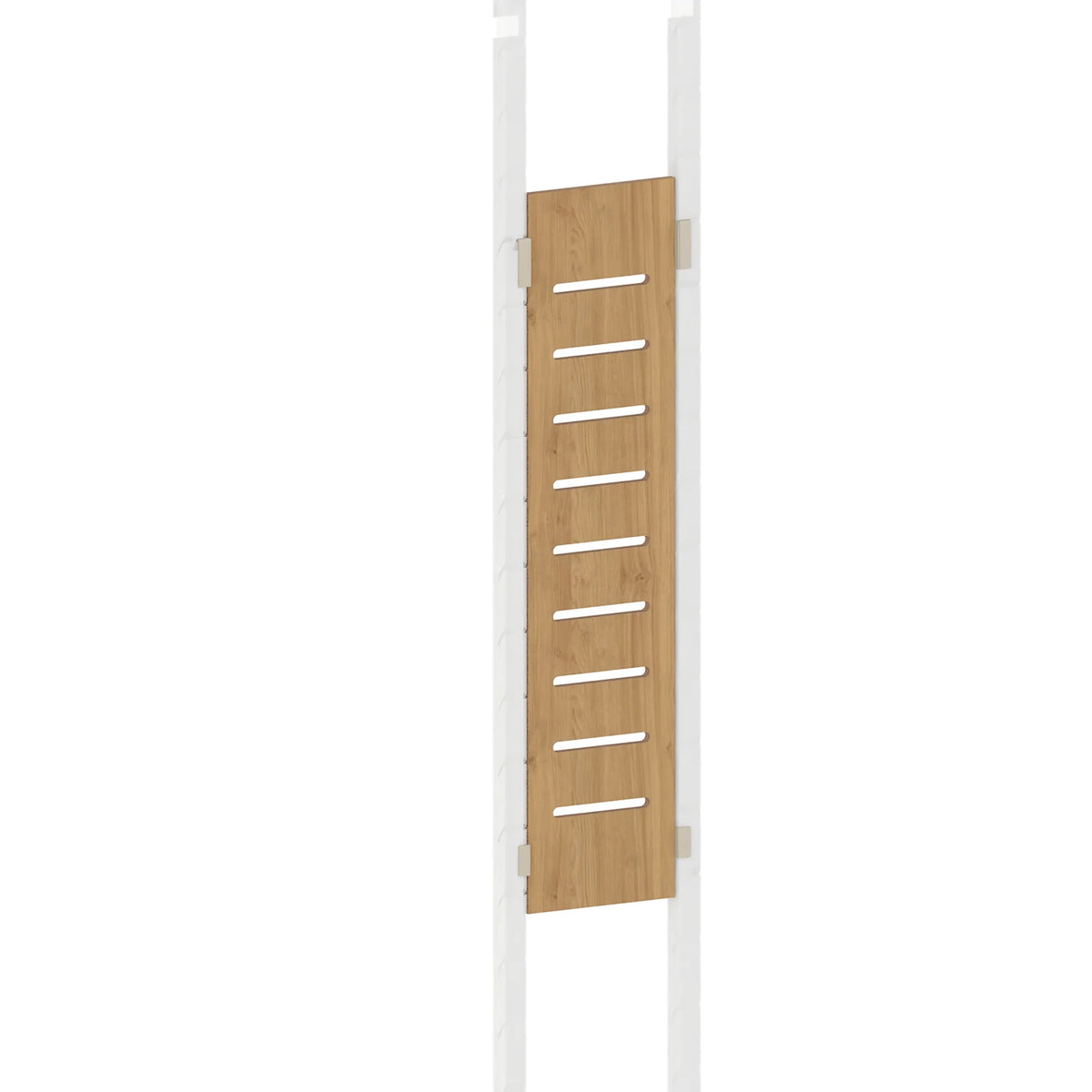 Slatwall wood panel - Half height