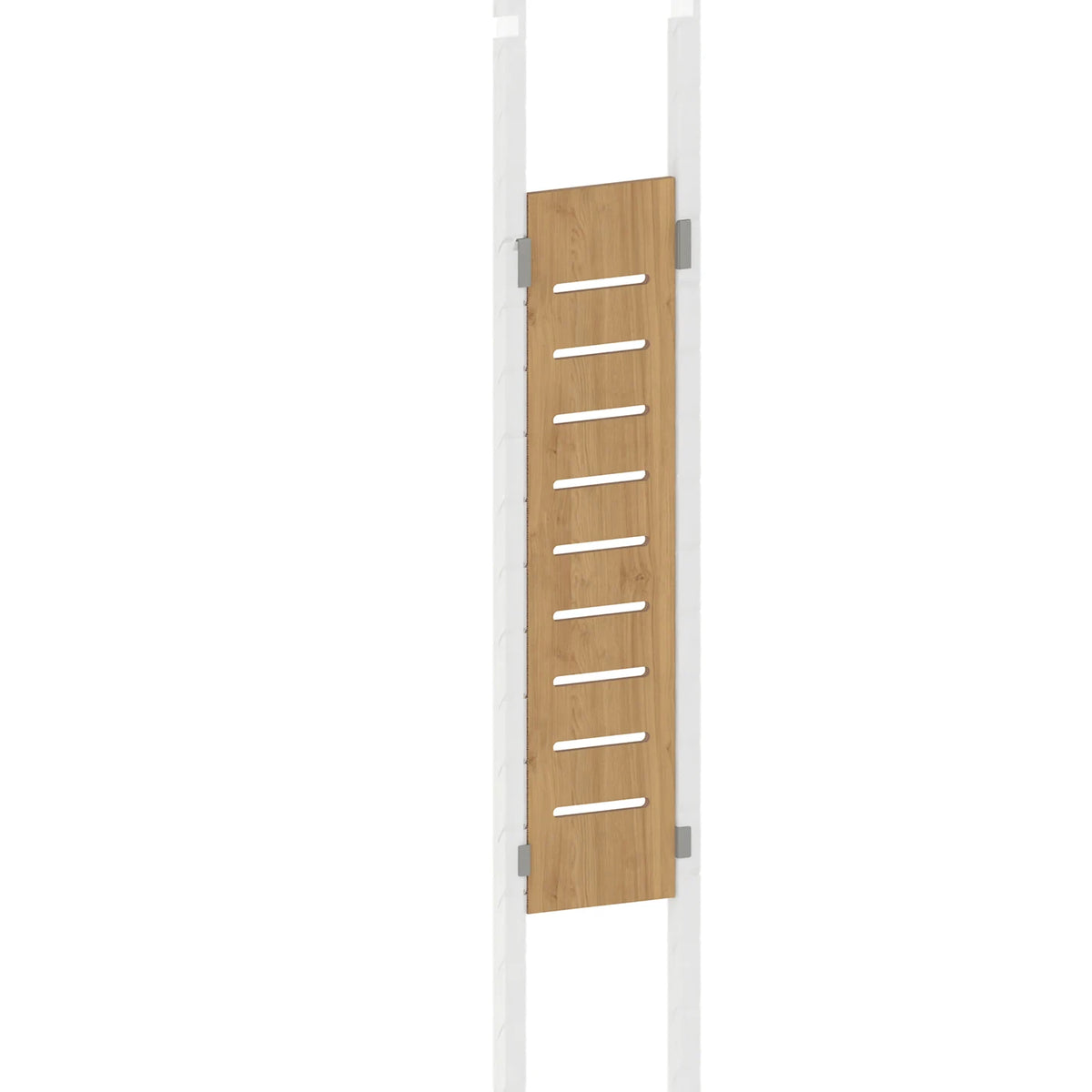 Slatwall wood panel - Half height