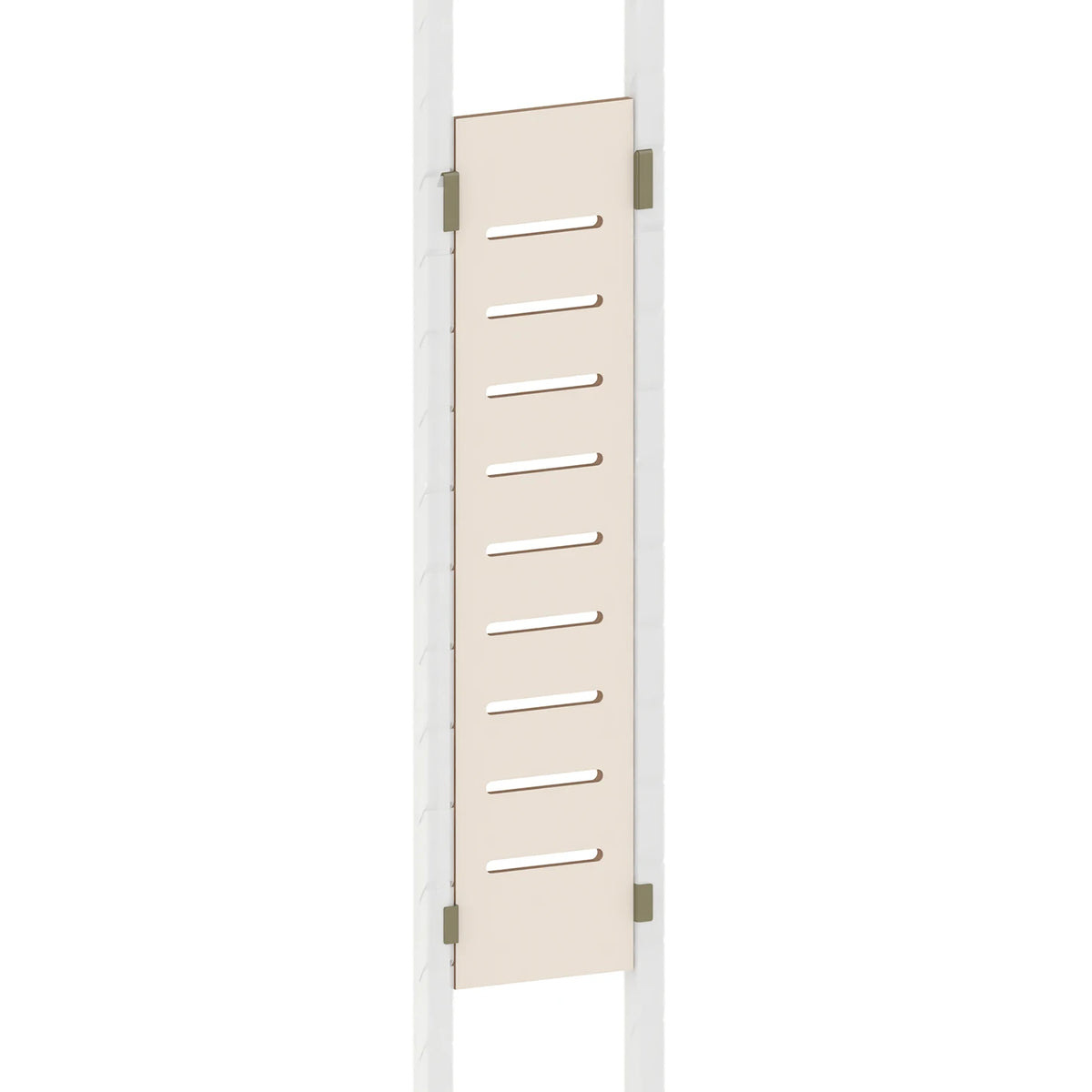 Slatwall wood panel - Half height