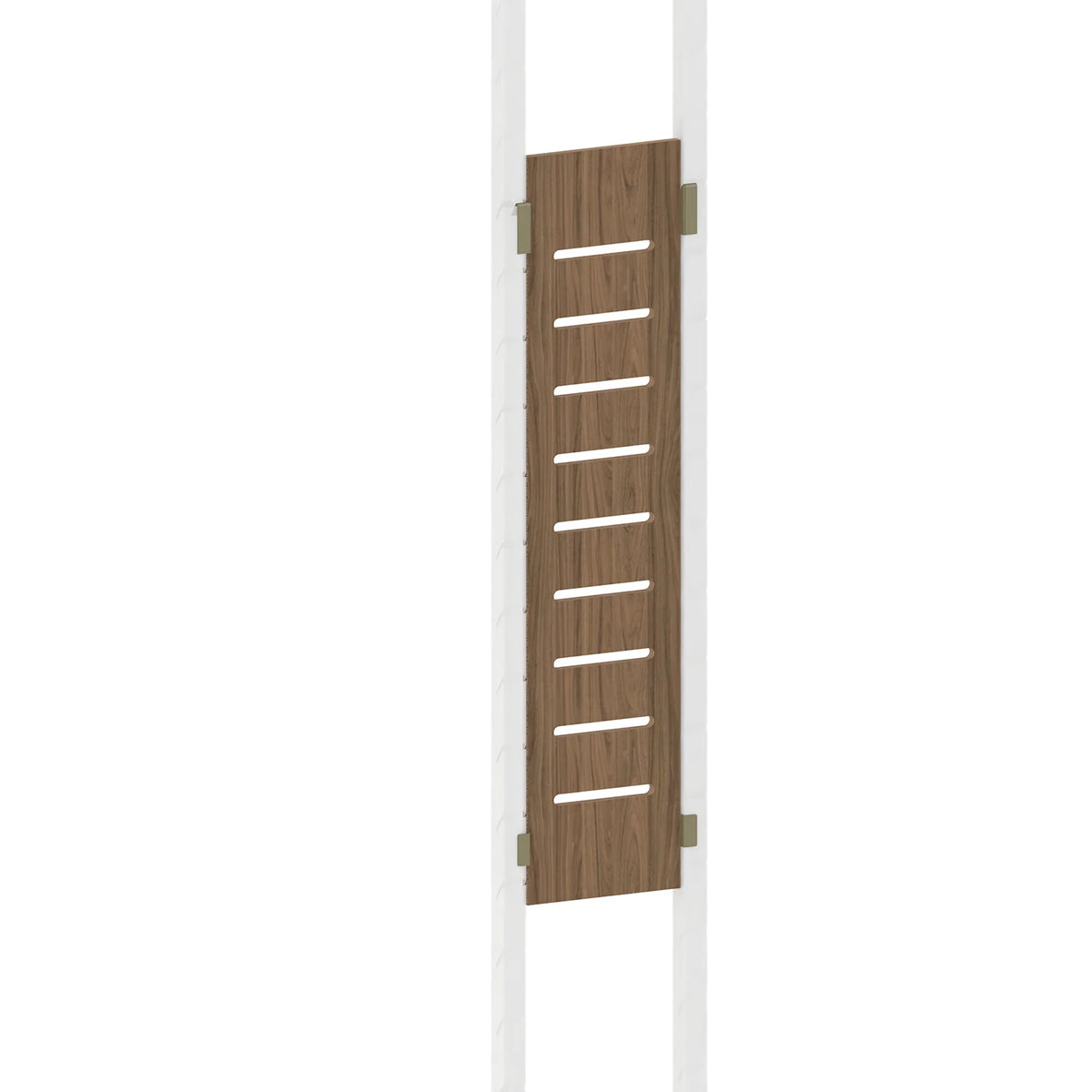 Slatwall wood panel - Half height