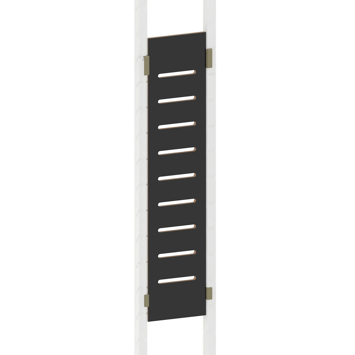 Slatwall wood panel - Half height