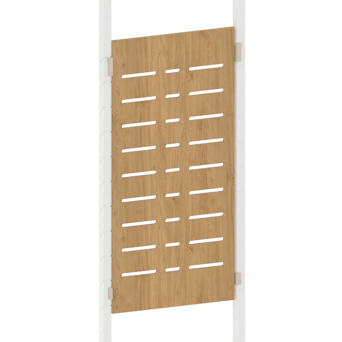 Slatwall wood panel - Half height