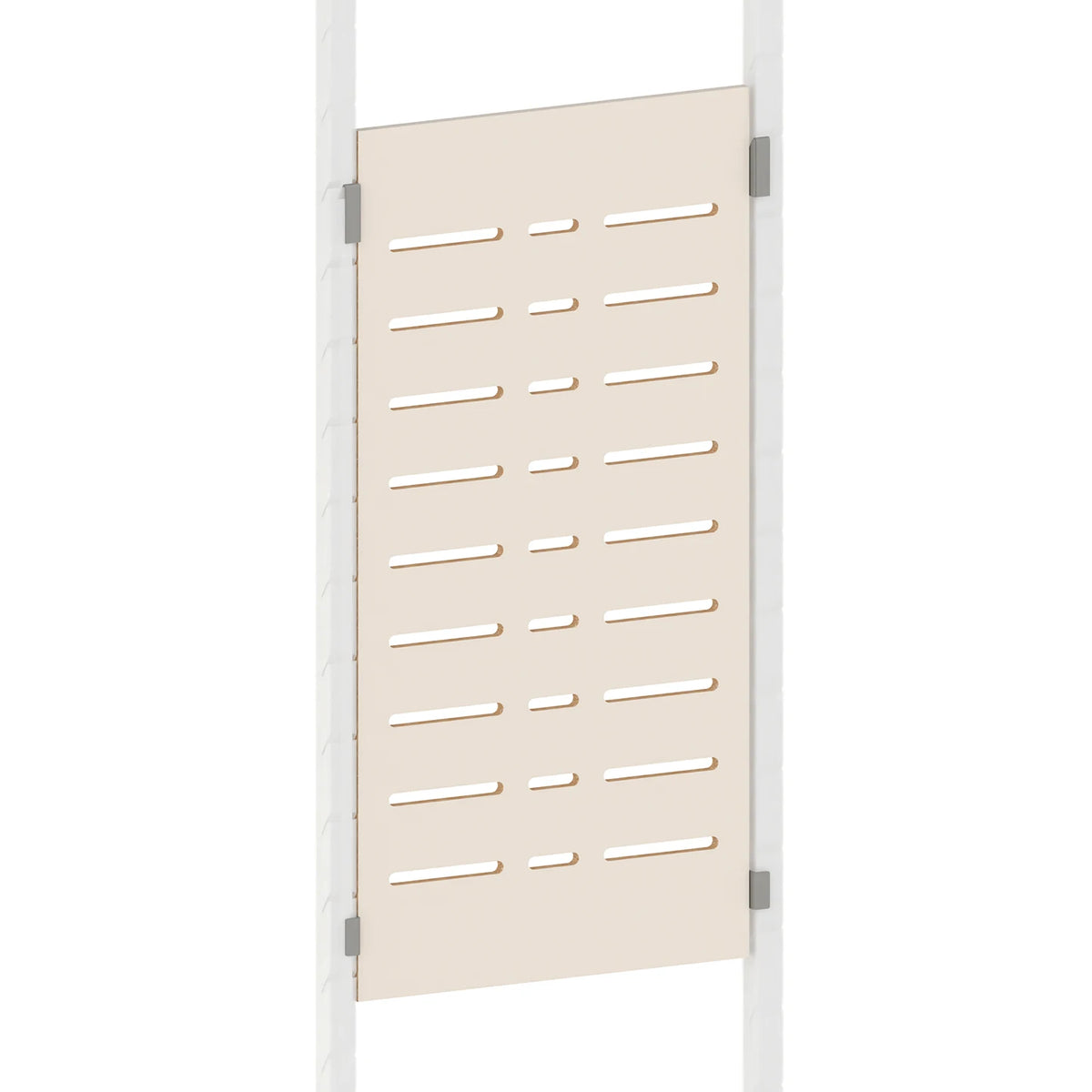 Slatwall wood panel - Half height