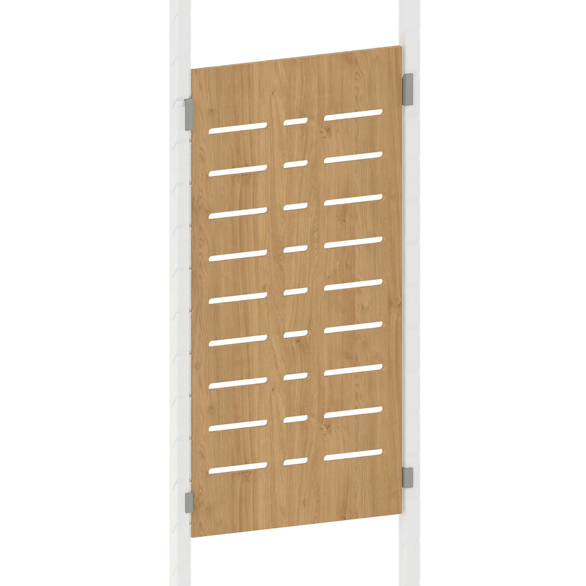 Slatwall wood panel - Half height