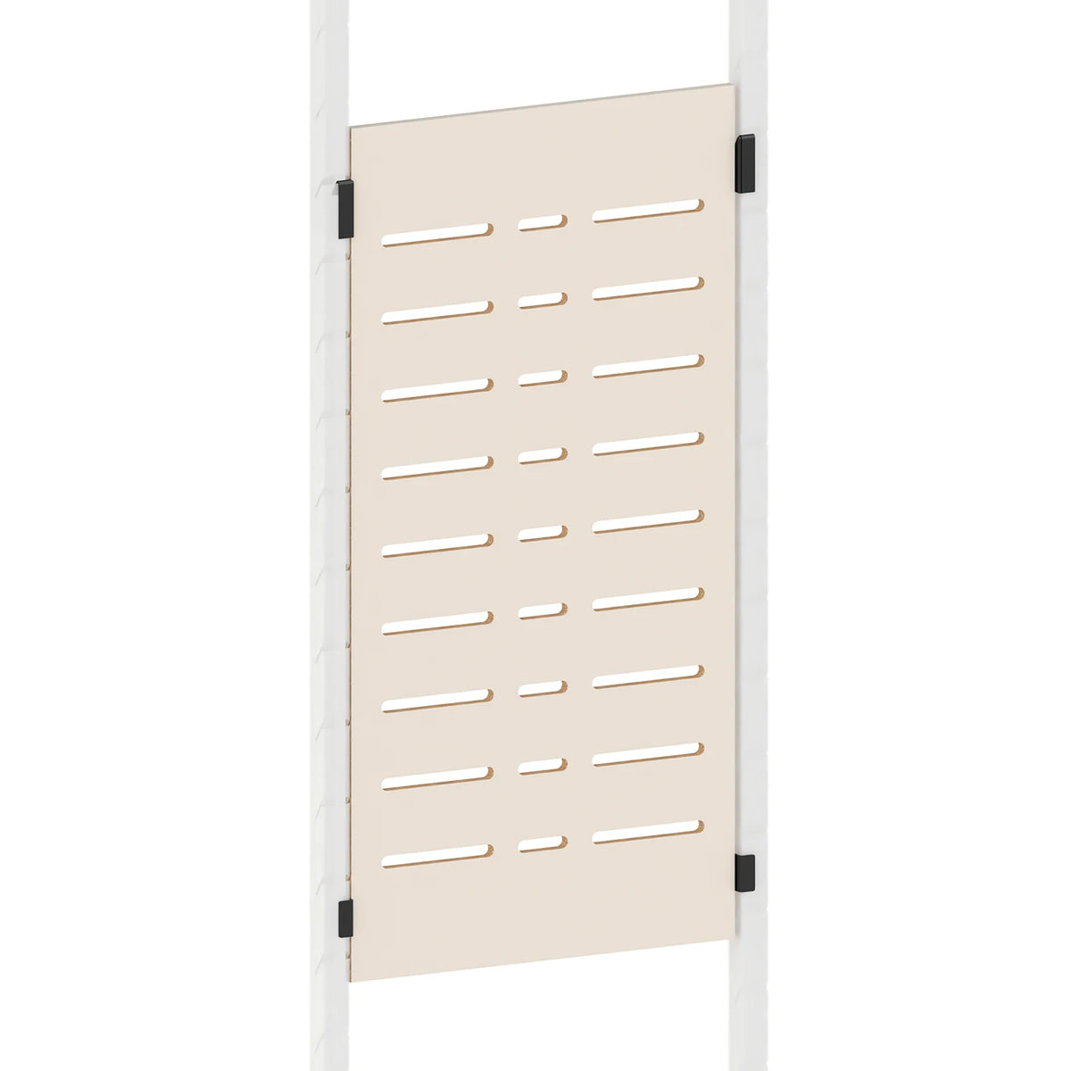 Slatwall wood panel - Half height