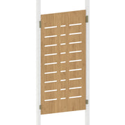 Slatwall wood panel - Half height