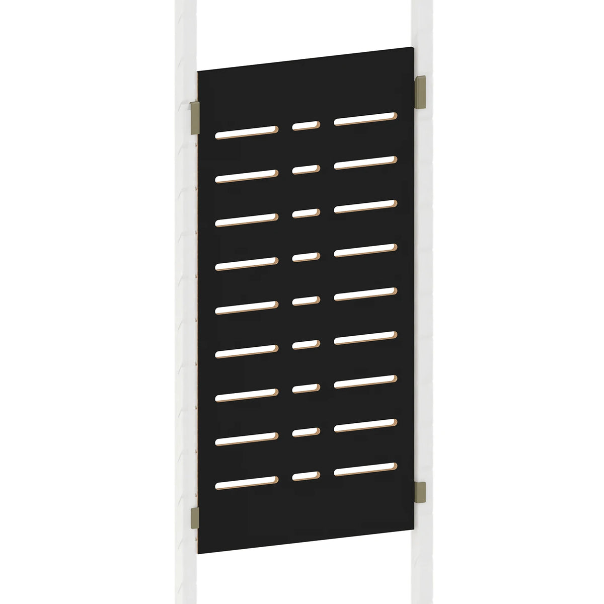 Slatwall wood panel - Half height