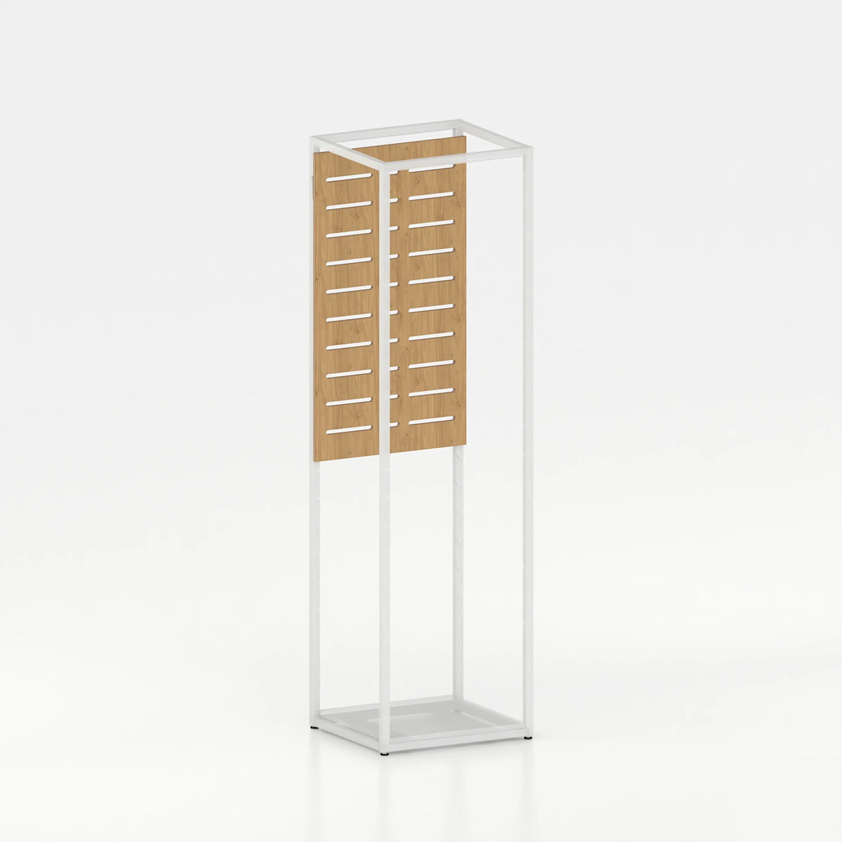 Slatwall panel for display frame