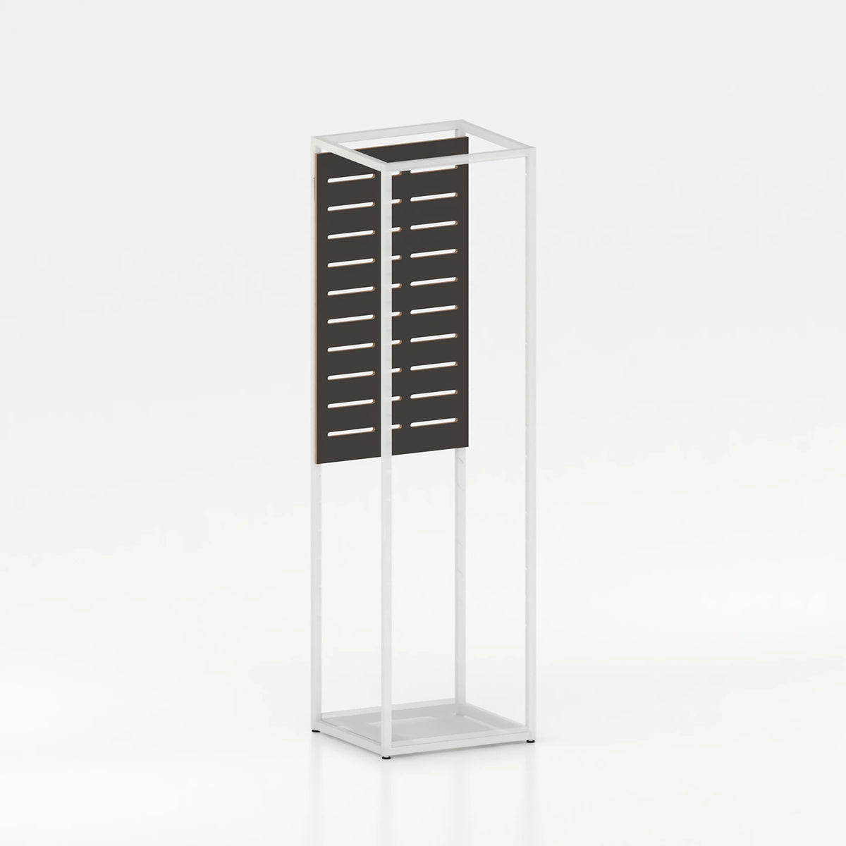 Slatwall panel for display frame