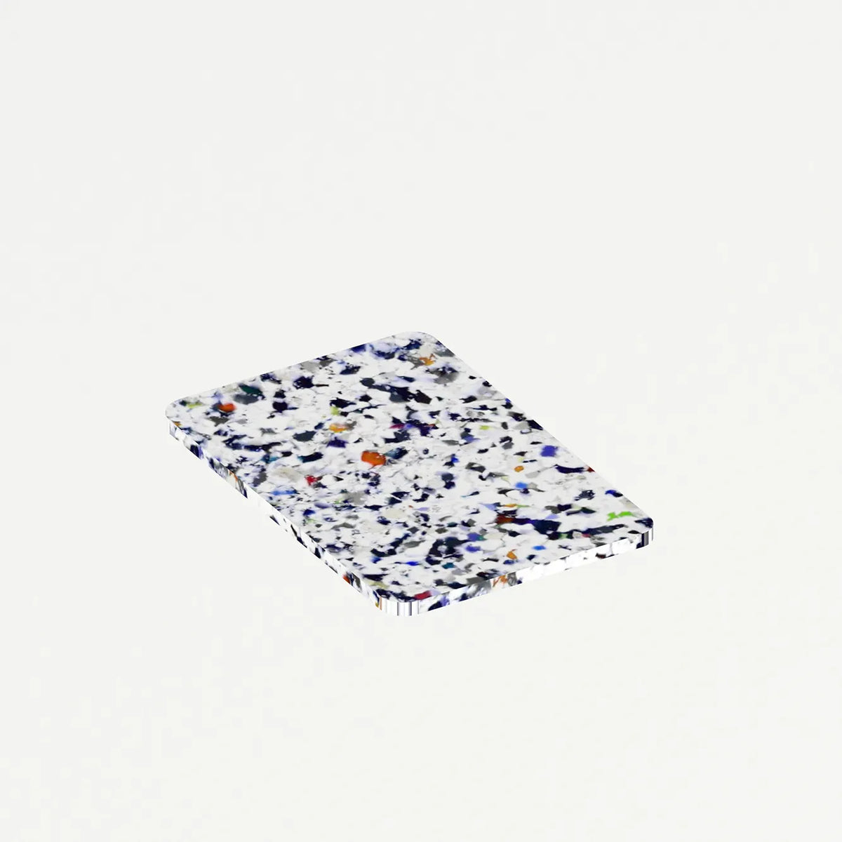 Tablett aus recyceltem Kunststoff