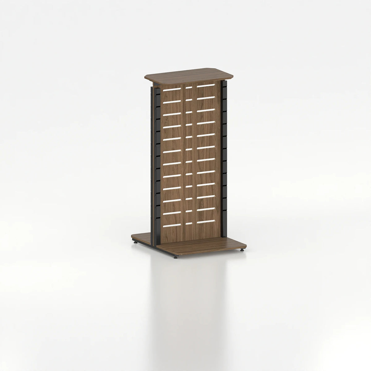 Double-Sided Slatwall Poto Display