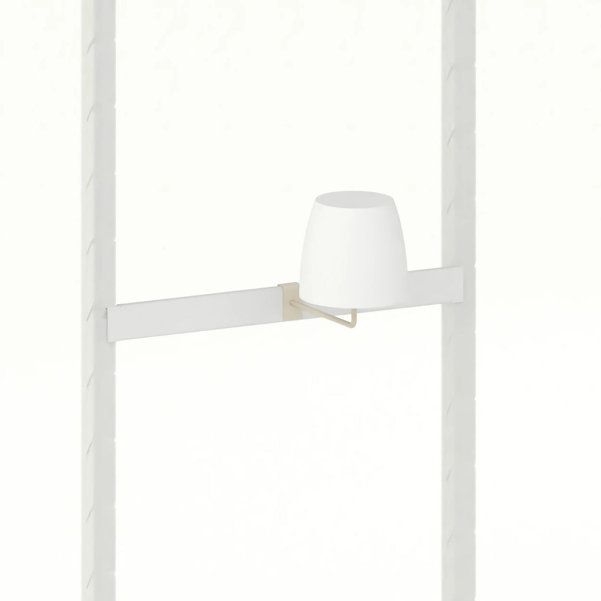 Support d'exposition pour bonnet (barre de charge) — coloris beige