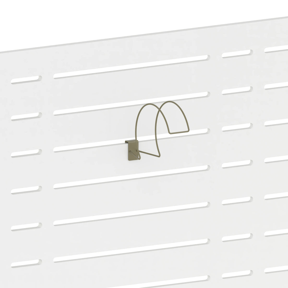 Support d'exposition pour casque de ski (panneau Slatwall) — coloris kaki