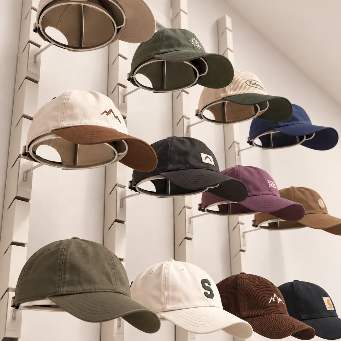 Support casquette
