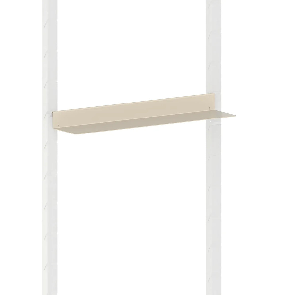 Tablette de merchandising pour encoche — coloris beige